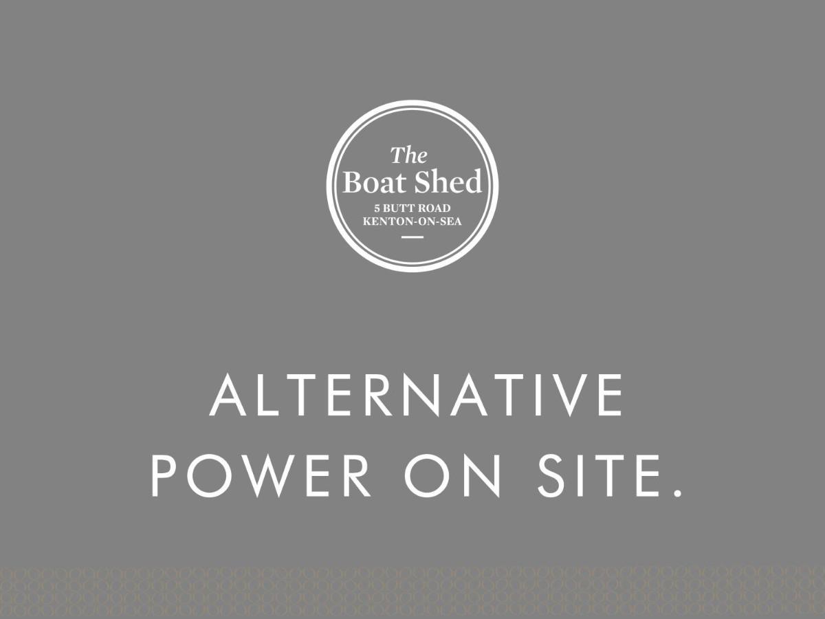 Vila The Boat Shed By The Oyster Collection Kenton on Sea Exteriér fotografie